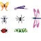 New Bugs Wall Stencil | 2575 by Designer Stencils | Animal & Nature Stencils | Reusable Art Craft Stencils for Painting on Walls, Canvas, Wood | Reusable Plastic Paint Stencil for Home Makeover | Easy to Use & Clean Art Stencil